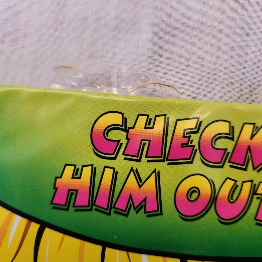 Vtg Lisa Frank Zip Pencil Pouch For 3 Ring Binder Check Him Out 1980s Girl Rare